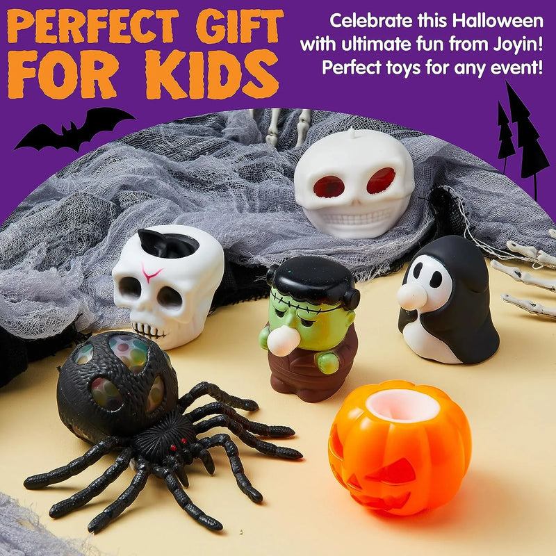 6Pcs Halloween Squishy Toys