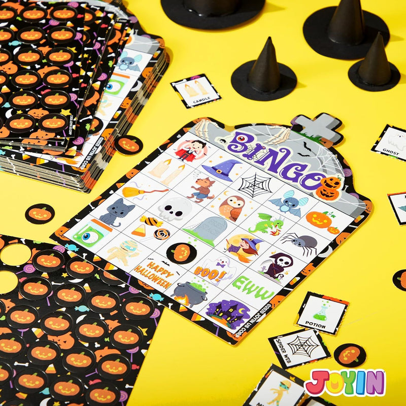 28pcs Halloween Bingo Card Game