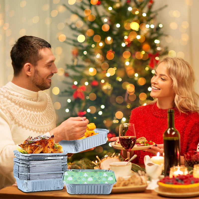 36 Pcs Christmas Cookie Tins with Lids for Gift Giving