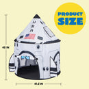 Kids Rocket Ship Play Tent Pop Up Play Tent