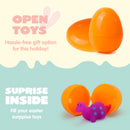 24 Pcs Easter Prefilled Eggs with Mochi Squishy Toys