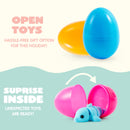 12Pcs Prefilled Easter Eggs with Mini Sea Animals