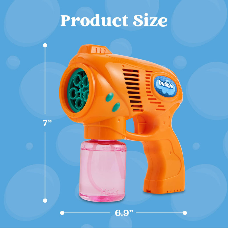 2Pcs Bubble gun with Solution