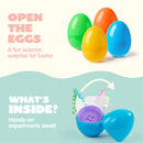 4pcs Jumbo Easter Science Experiment Prefilled Eggs