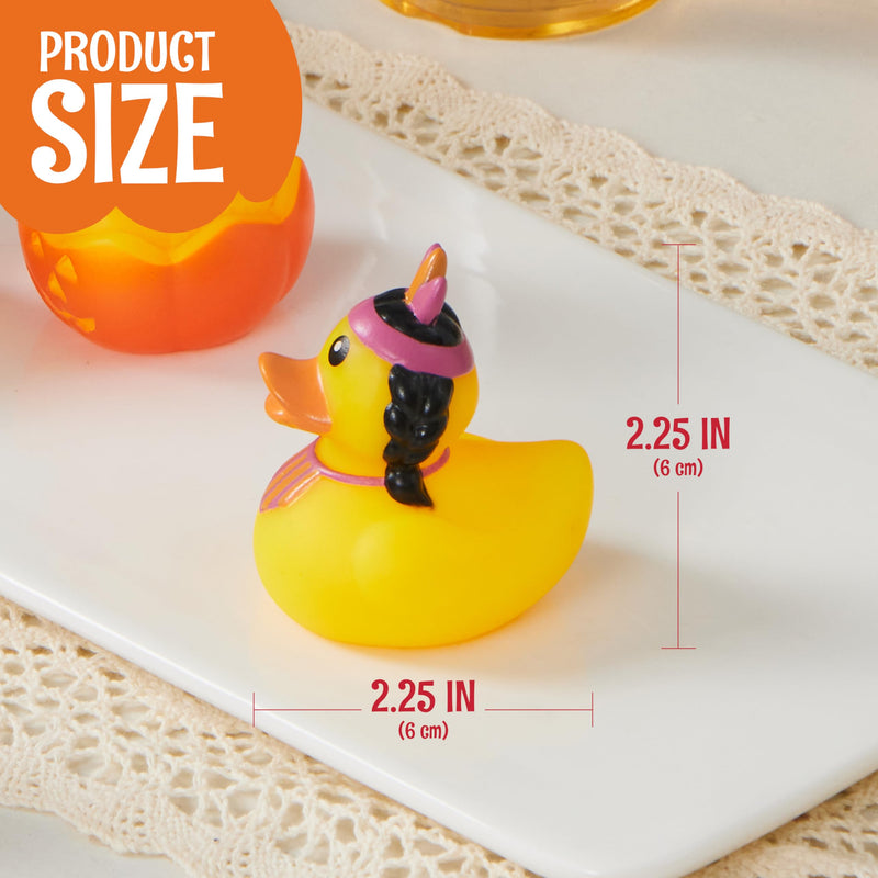 18PCS Thanksgiving Rubber Ducks for Boys Girls Kids & Toddlers