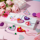 Valentines Day 264 Pcs DIY Heart Felt Craft Set