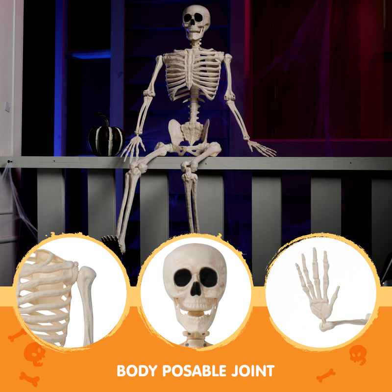 36" Halloween Skeleton Decor
