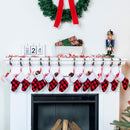 24 PCS 5” Mini Christmas Stocking