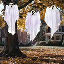 1 PC 27.5" Halloween Hanging Ghosts Decorations Outdoor