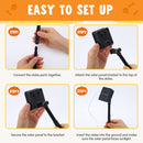 10Pcs Halloween Solar Pumpkin Pathway Lights Decorations
