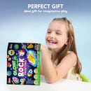 Rock Painting Kit- Glow in The Dark Rock Kit for Kids