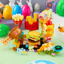 12 Pcs Prefilled Easter Eggs with Food Building Blocks