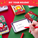 JOYIN 6PCS Present Card Holder Tin Boxes