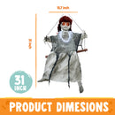 Halloween Hanging Scary Swing Girl