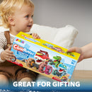 3 Pack Monster Truck Toy - Motion Activated Light Up Cars for Toddlers