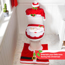 5 Pcs Christmas Theme Bathroom Decoration Set