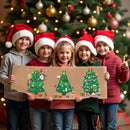 36 Pcs Christmas Tree Stickers Make Your Own Xmas Stocking Stuffers