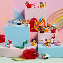 26pcs Building Blocks Animals Prefilled Hearts with Kids Valentines Cards