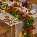 9FT Christmas Garland with Lights