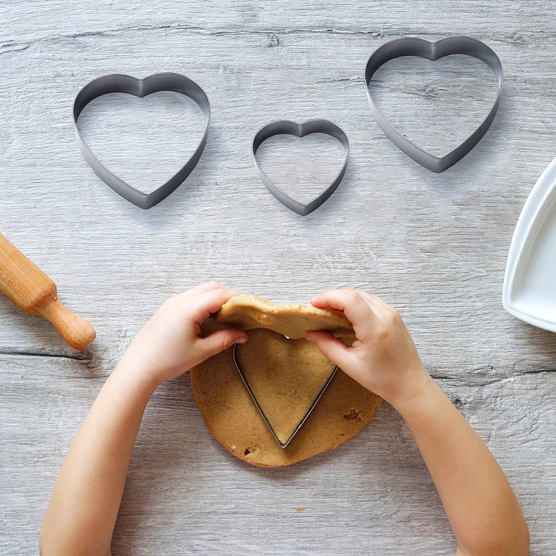 12 PCS Valentine's Day Cookie Cutters Set