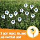 Halloween Decorations Outdoor Solar Scary Eyeball Lights-Warm White