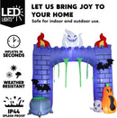 6ft Haunted Castle Trunk or Treat Halloween Inflatable