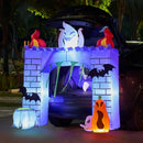 6ft Haunted Castle Trunk or Treat Halloween Inflatable