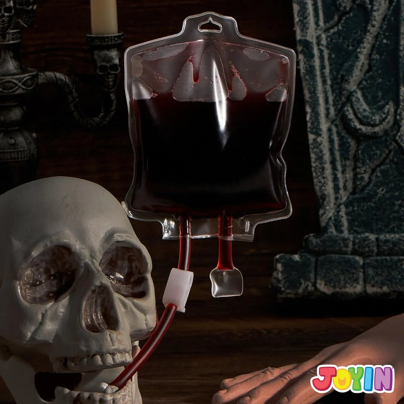 6oz Halloween Zombie Snack Blood Syrup, Fake Vampire Blood Bag