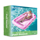 70in x 46in Large Blushing Pink Suntan Tub Pool Floats Sun Tan Tub