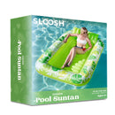 70in x 46in Large Green Suntan Tub Pool Floats Sun Tan Tub