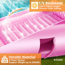 70in x 46in Large Pink Suntan Tub Pool Floats Sun Tan Tub