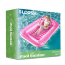 70in x 46in Large Pink Suntan Tub Pool Floats Sun Tan Tub