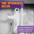 2 Tree Wrap Decoration Ghost (Smile)