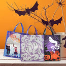 Halloween Trick Or Treat Tote Bags, 12 Pack