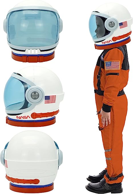 Helmet Blue and Orange Kid Astronaut