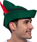 JOYIN Felt Robin Hood Hat with Feather - Classic Costume Accessory