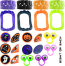 Halloween Prefilled Skull Bucket with Party Favors, 24 Pcs