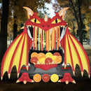 Halloween Fire Dragon Trunk Or Treat Car Decorations Kit