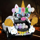 Halloween Trunk Or Treat Car Decorations Kit, Unicorn Car Stickers