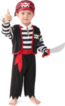 JOYIN Baby Pirate Costume - Infant Halloween Outfit Set for Toddler Dress-Up