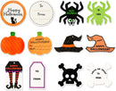 Prefilled Goody Bags With Halloween Gift Tag, 12 Pack