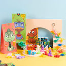 96Pcs Dinosaur Party Toys and Bags Set for 12 Guests