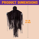 5 Ft Dark Hanging Grim Reaper