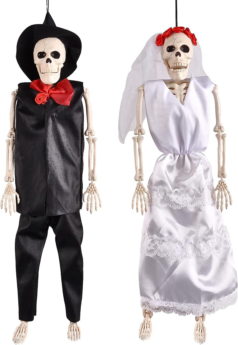 Wedding Bride and Groom Skeleton