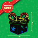 48 Pcs Christmas Scratch Art Ornaments