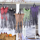 JOYIN 5 Pack 27.6" Hanging Grim Reaper & Ghost Decorations for Halloween Yard Graveyard Outdoor