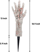13in White Zombie Arm Stakes