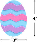 JOYIN Easter DIY Foam Magnet Set 24 Pack Easter Egg Hunt Basket Stuffers Art Activities