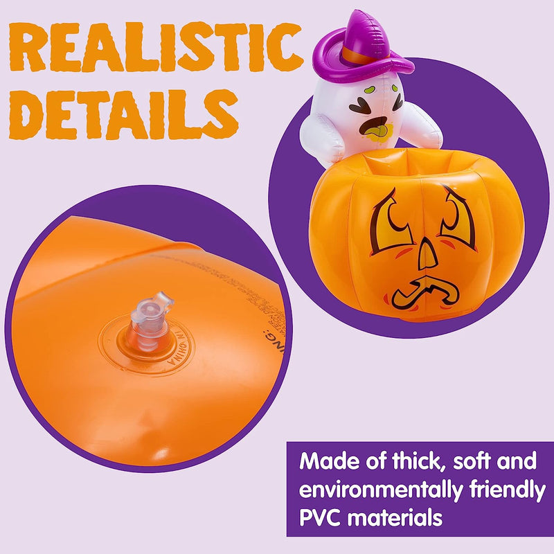 Halloween Theme Inflatable Pumpkin Cooler