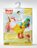 JOYIN Adult Inflatable Chicken Costume - Ride-On Rooster Halloween Outfit